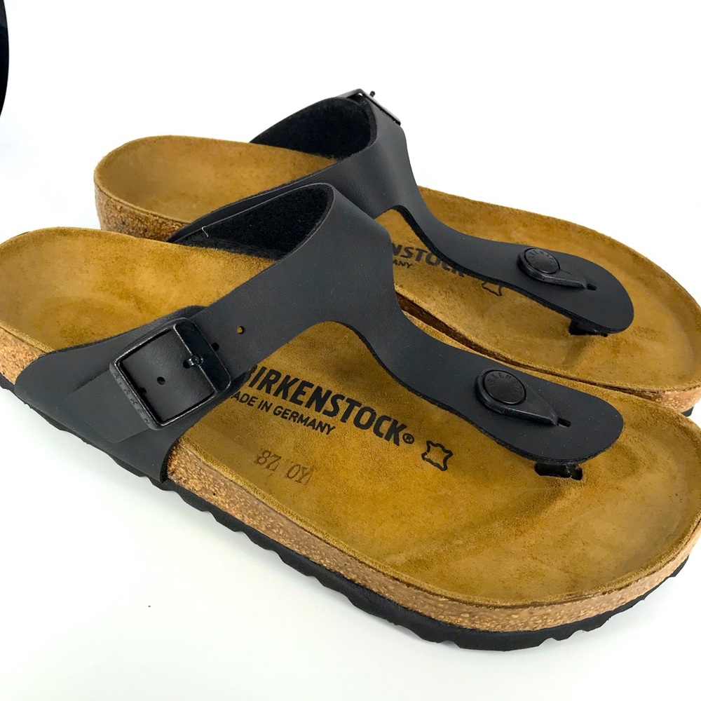 Birkenstock Gizeh black size 6 sandals